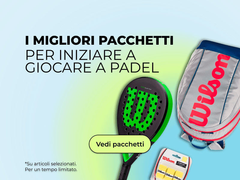 I MIGLIORI PACCHETTI PER INIZIARE A GIOCARE A PADEL